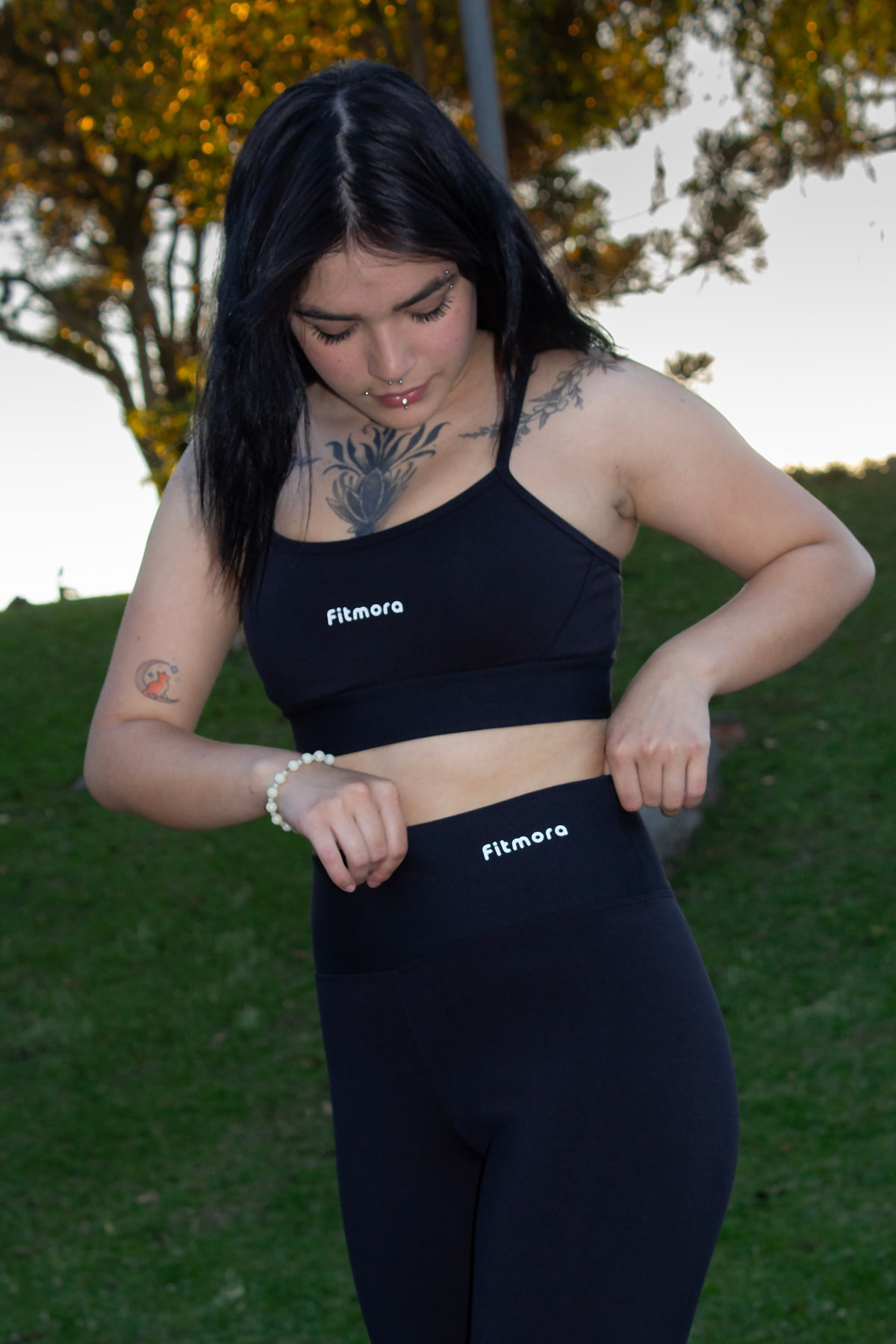 Top Alcinha Black da Fitmora na cor Black