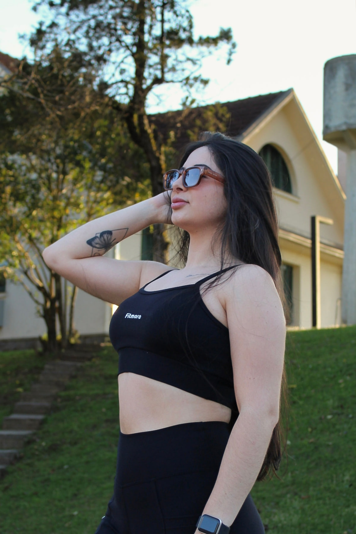 Conjunto Black da Fitmora na cor Black